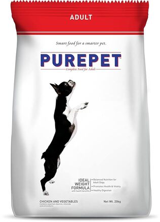 Purepet Chicken & Vegetable Adult Dry Dog Food Purepet Chicken & Vegetable Adult Dry Dog Food